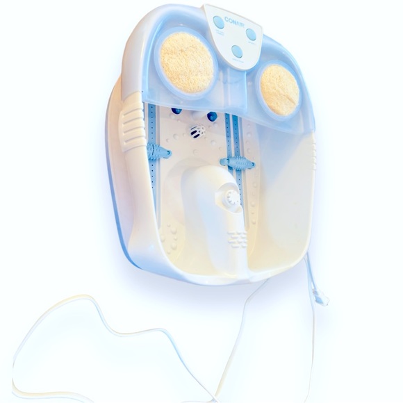 Conair Bath Conair Hydrotherapy Waterfall Foot Spa Heat Bubbles Led
